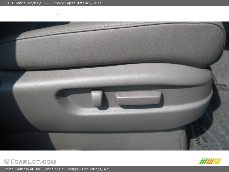 Smoky Topaz Metallic / Beige 2011 Honda Odyssey EX-L