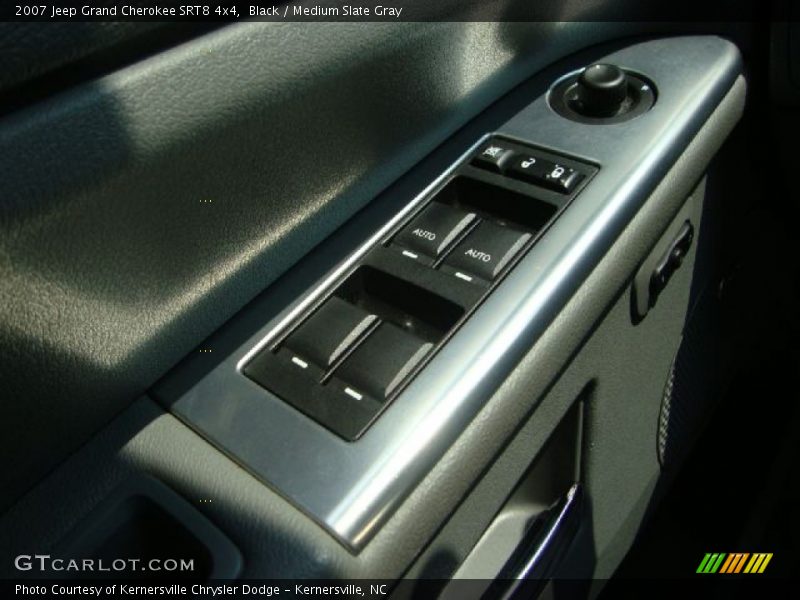 Black / Medium Slate Gray 2007 Jeep Grand Cherokee SRT8 4x4