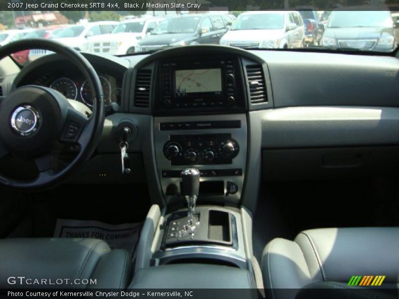 Black / Medium Slate Gray 2007 Jeep Grand Cherokee SRT8 4x4