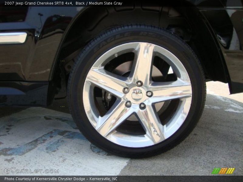 Black / Medium Slate Gray 2007 Jeep Grand Cherokee SRT8 4x4