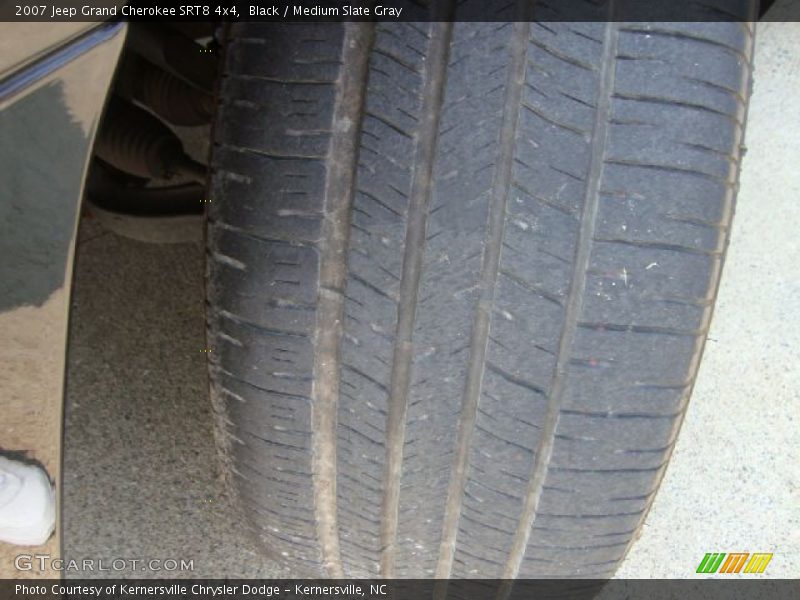 Black / Medium Slate Gray 2007 Jeep Grand Cherokee SRT8 4x4