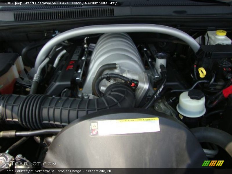 Black / Medium Slate Gray 2007 Jeep Grand Cherokee SRT8 4x4