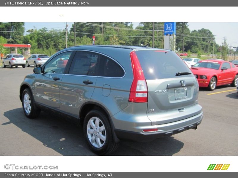 Opal Sage Metallic / Ivory 2011 Honda CR-V SE