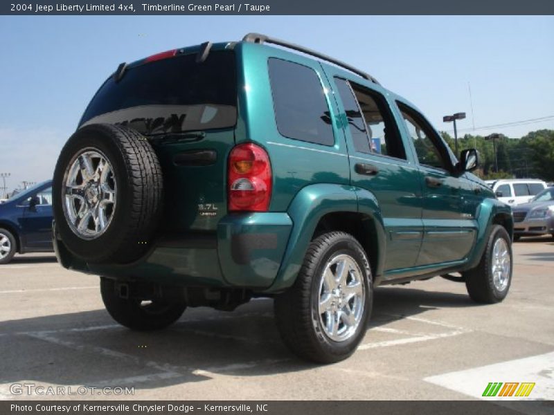 Timberline Green Pearl / Taupe 2004 Jeep Liberty Limited 4x4