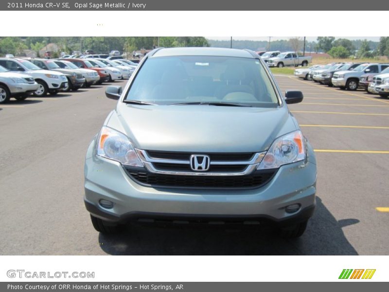 Opal Sage Metallic / Ivory 2011 Honda CR-V SE