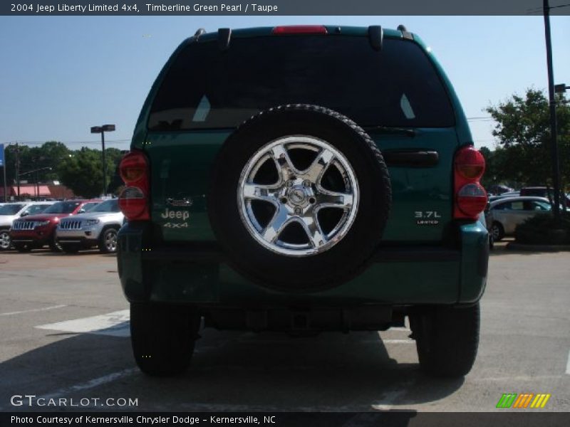 Timberline Green Pearl / Taupe 2004 Jeep Liberty Limited 4x4