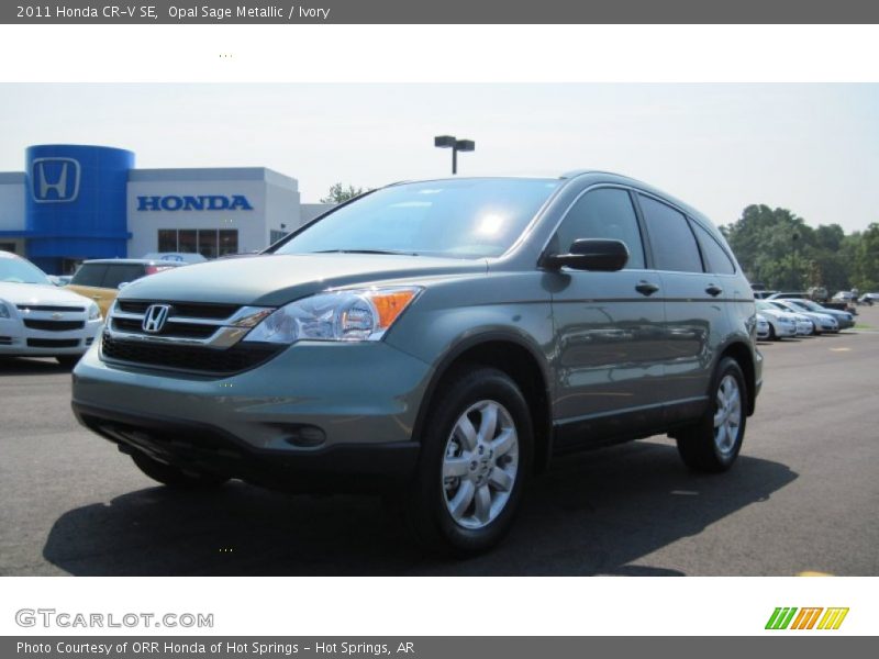 Opal Sage Metallic / Ivory 2011 Honda CR-V SE