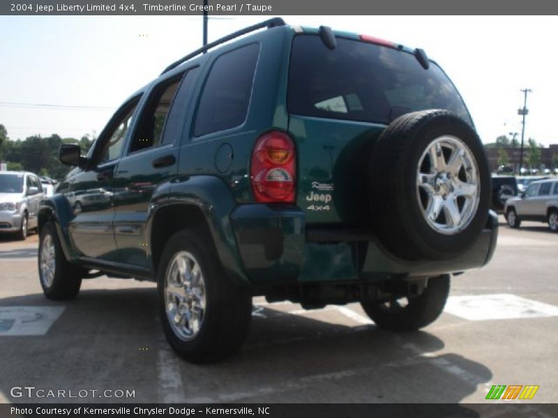 Timberline Green Pearl / Taupe 2004 Jeep Liberty Limited 4x4