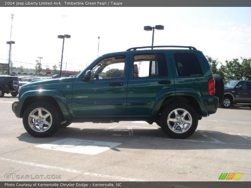 Timberline Green Pearl / Taupe 2004 Jeep Liberty Limited 4x4