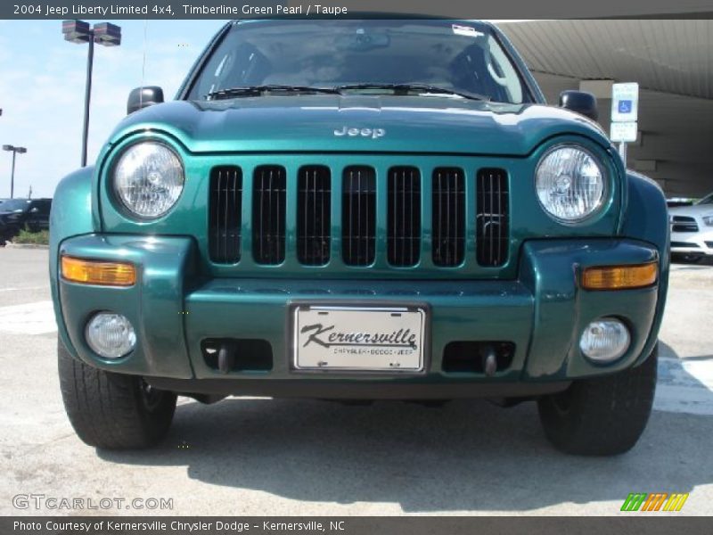 Timberline Green Pearl / Taupe 2004 Jeep Liberty Limited 4x4