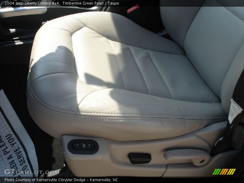 Timberline Green Pearl / Taupe 2004 Jeep Liberty Limited 4x4
