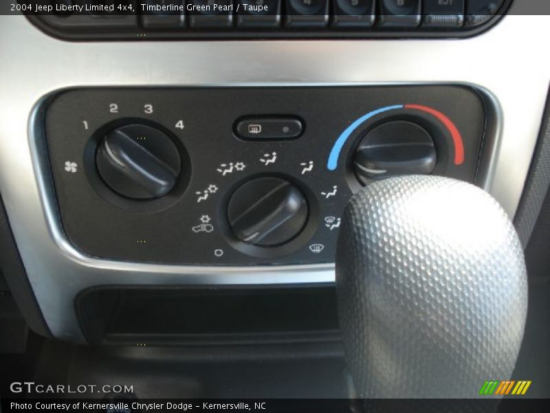 Timberline Green Pearl / Taupe 2004 Jeep Liberty Limited 4x4