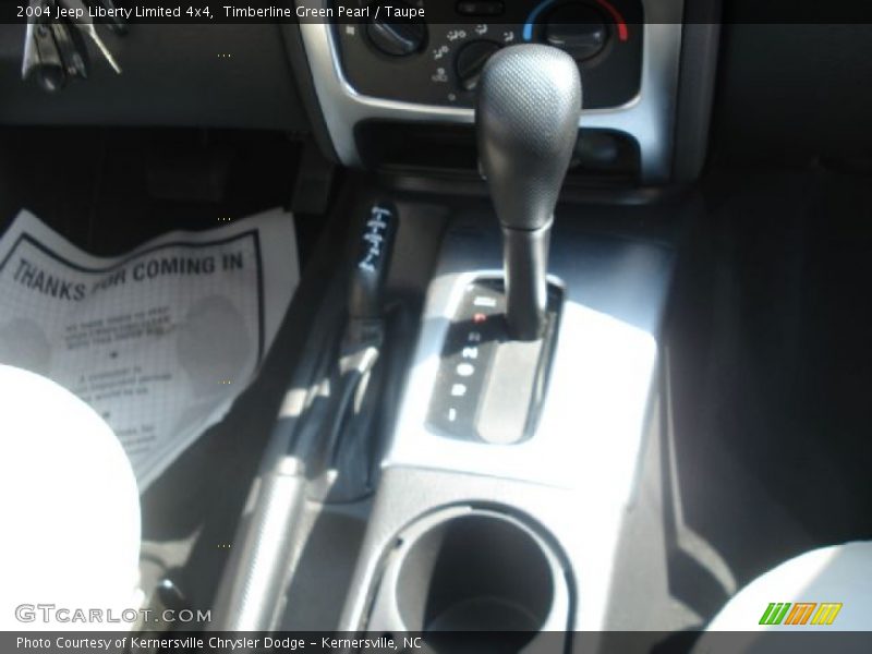 Timberline Green Pearl / Taupe 2004 Jeep Liberty Limited 4x4