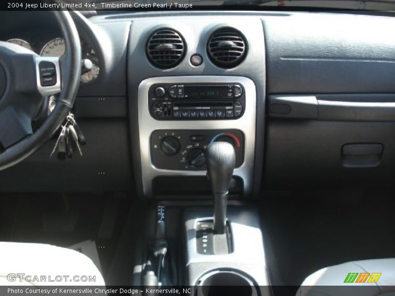 Timberline Green Pearl / Taupe 2004 Jeep Liberty Limited 4x4