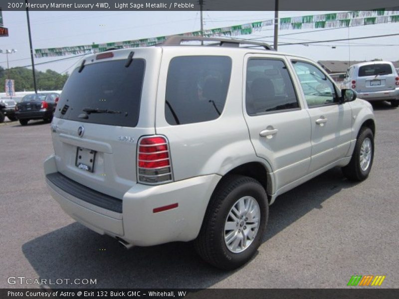 Light Sage Metallic / Pebble 2007 Mercury Mariner Luxury 4WD