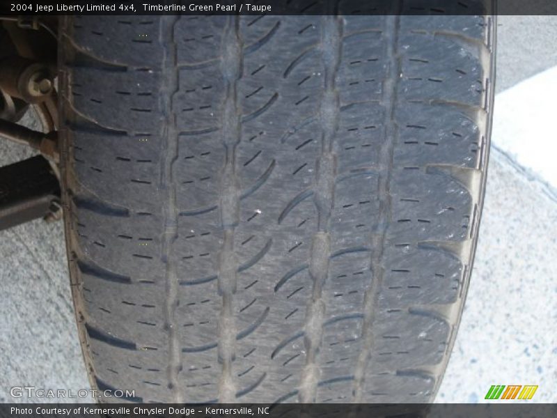 Timberline Green Pearl / Taupe 2004 Jeep Liberty Limited 4x4
