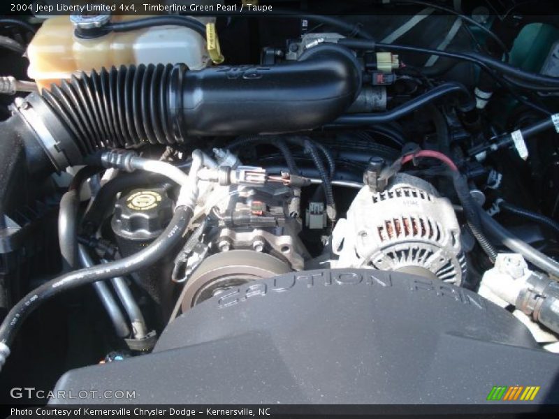 Timberline Green Pearl / Taupe 2004 Jeep Liberty Limited 4x4