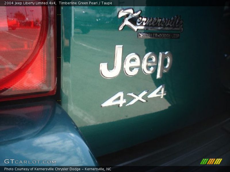 Timberline Green Pearl / Taupe 2004 Jeep Liberty Limited 4x4