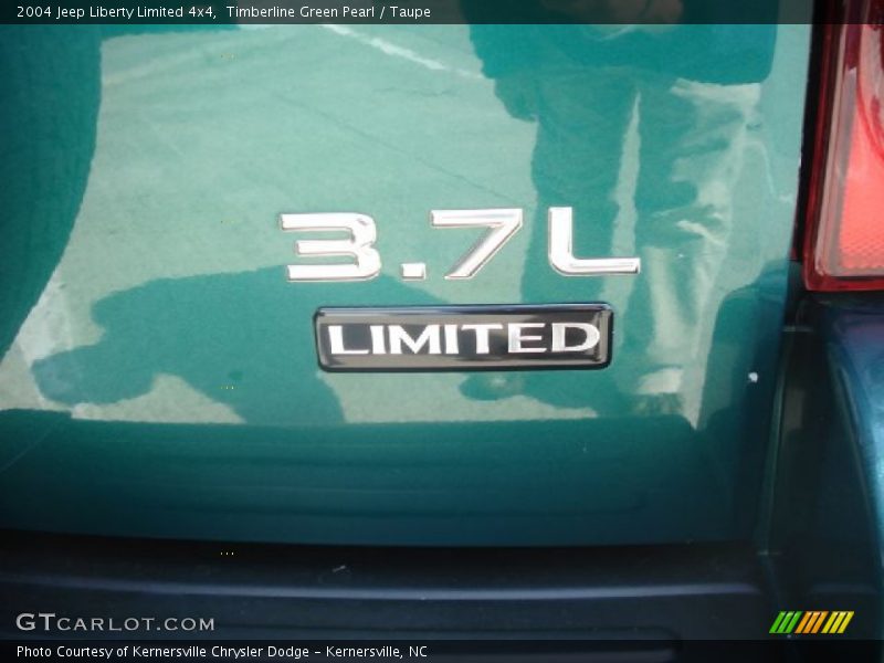 Timberline Green Pearl / Taupe 2004 Jeep Liberty Limited 4x4