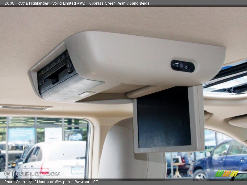 Cypress Green Pearl / Sand Beige 2008 Toyota Highlander Hybrid Limited 4WD