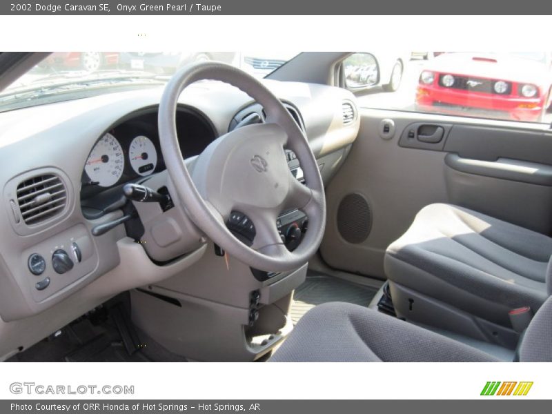  2002 Caravan SE Taupe Interior