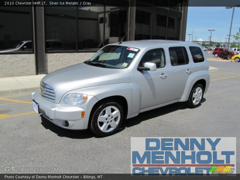 Silver Ice Metallic / Gray 2010 Chevrolet HHR LT