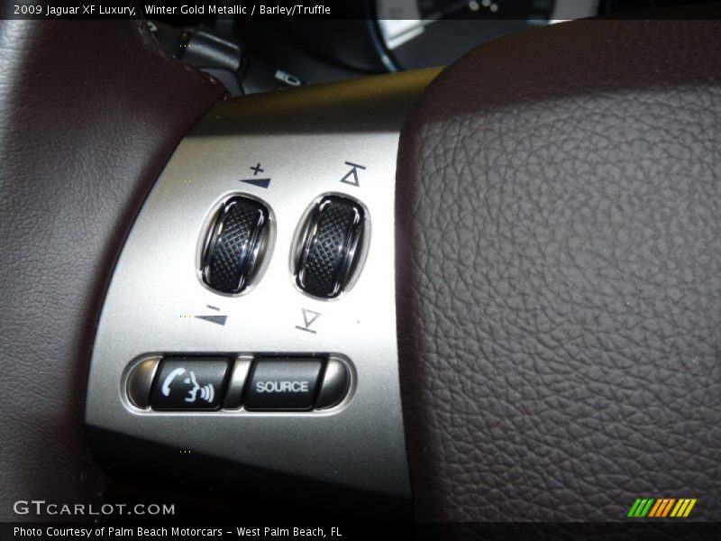Winter Gold Metallic / Barley/Truffle 2009 Jaguar XF Luxury