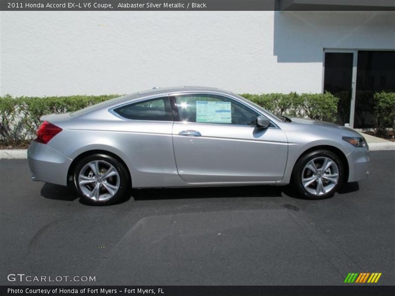  2011 Accord EX-L V6 Coupe Alabaster Silver Metallic