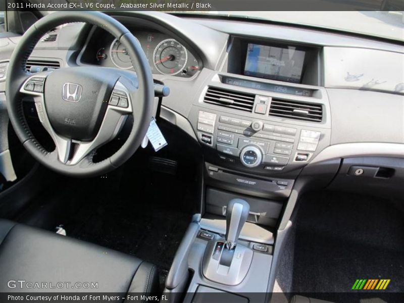 Dashboard of 2011 Accord EX-L V6 Coupe