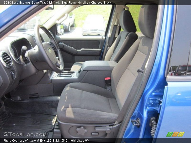  2010 Explorer Sport Trac XLT 4x4 Charcoal Black Interior