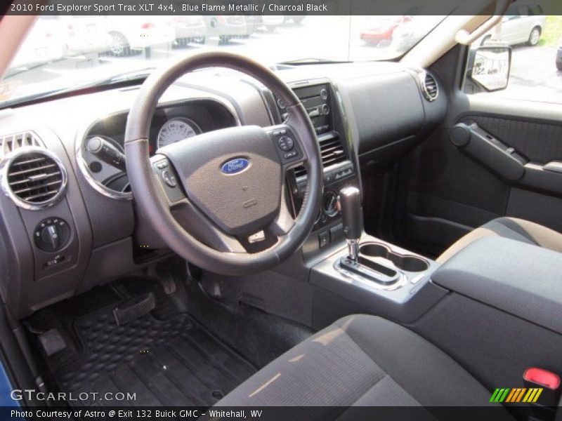 Charcoal Black Interior - 2010 Explorer Sport Trac XLT 4x4 
