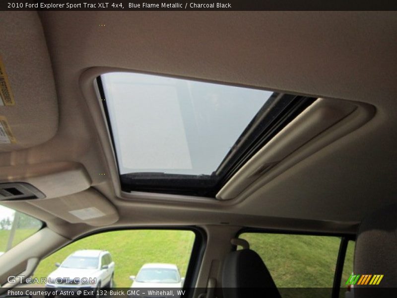 Sunroof of 2010 Explorer Sport Trac XLT 4x4