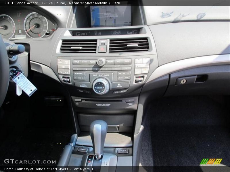 Controls of 2011 Accord EX-L V6 Coupe