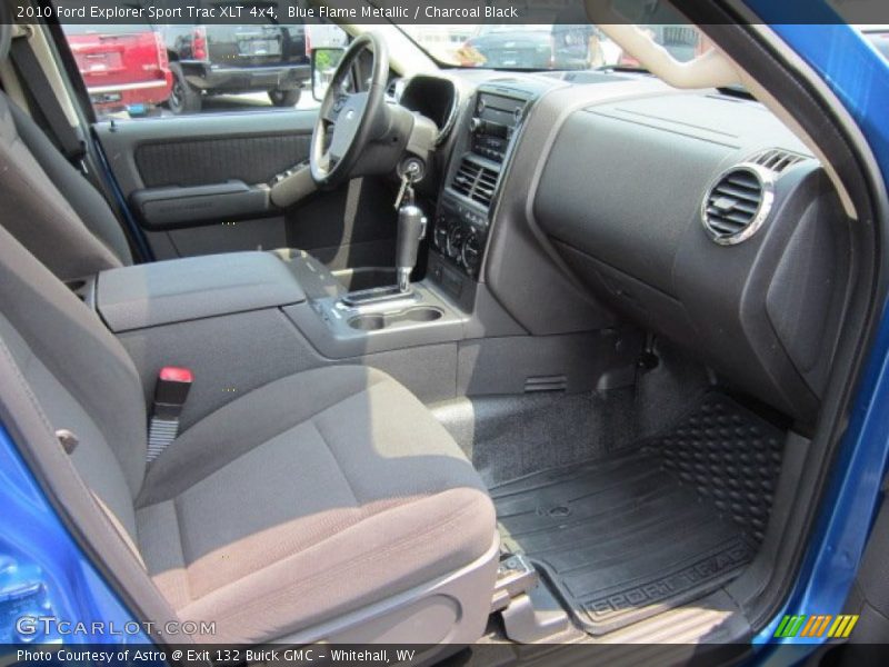  2010 Explorer Sport Trac XLT 4x4 Charcoal Black Interior