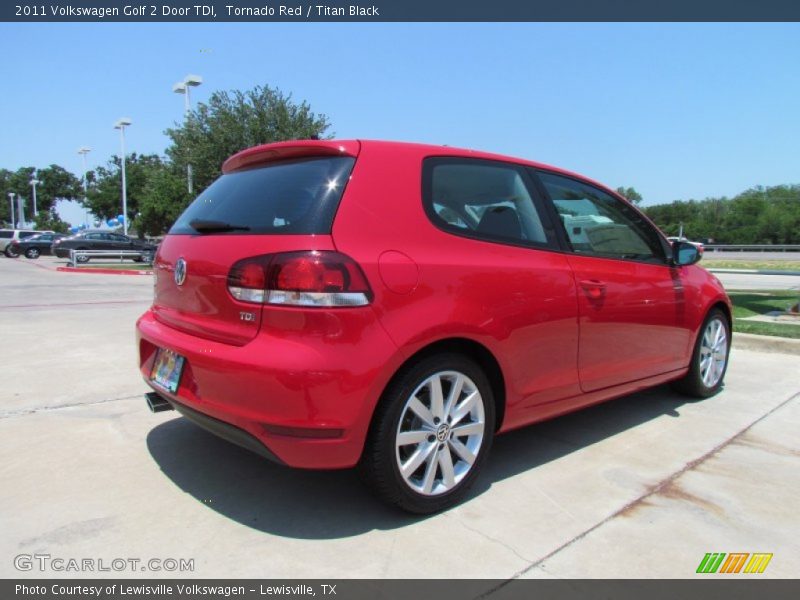  2011 Golf 2 Door TDI Tornado Red