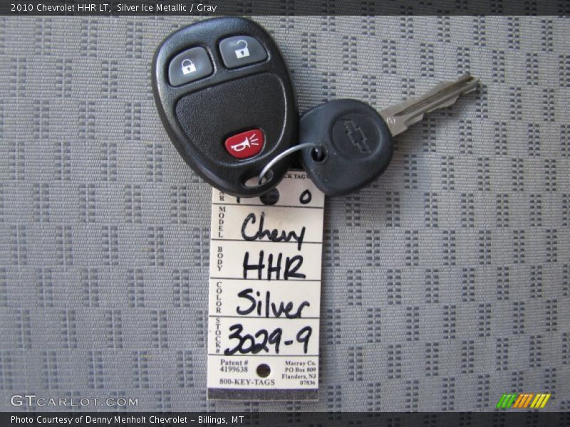 Silver Ice Metallic / Gray 2010 Chevrolet HHR LT