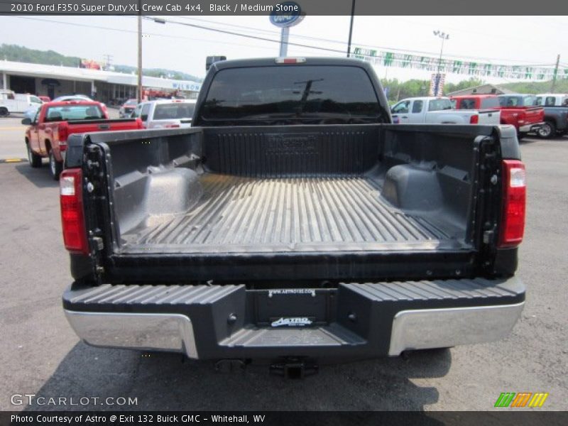 Black / Medium Stone 2010 Ford F350 Super Duty XL Crew Cab 4x4