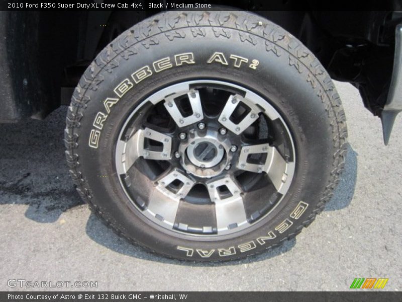 Custom Wheels of 2010 F350 Super Duty XL Crew Cab 4x4