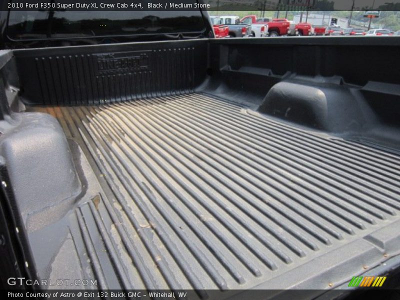 Black / Medium Stone 2010 Ford F350 Super Duty XL Crew Cab 4x4