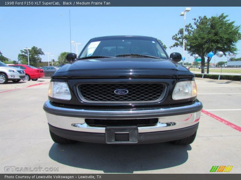 Black / Medium Prairie Tan 1998 Ford F150 XLT SuperCab