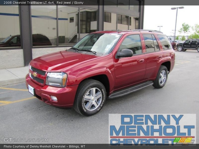 Red Jewel / Ebony 2008 Chevrolet TrailBlazer LT 4x4