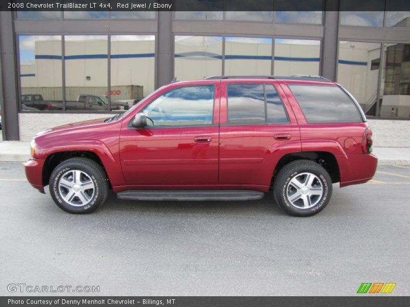 Red Jewel / Ebony 2008 Chevrolet TrailBlazer LT 4x4