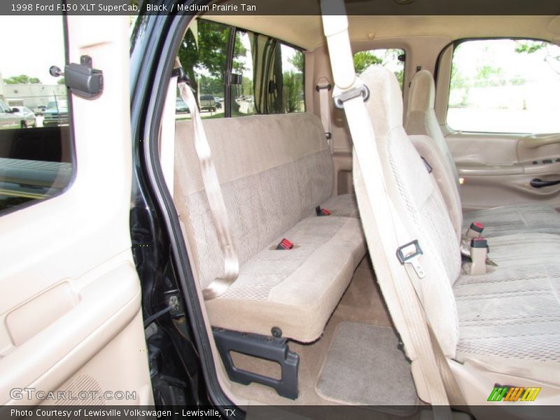 Black / Medium Prairie Tan 1998 Ford F150 XLT SuperCab