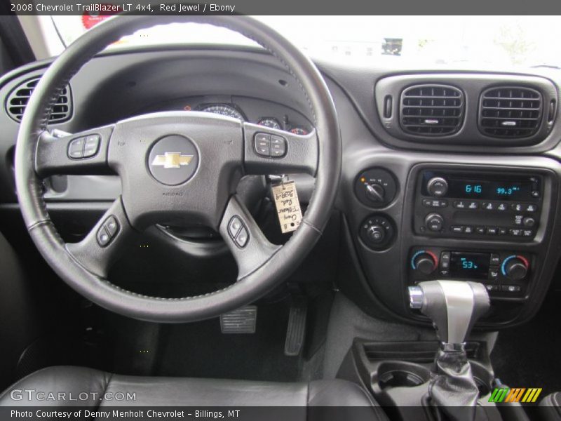 Red Jewel / Ebony 2008 Chevrolet TrailBlazer LT 4x4
