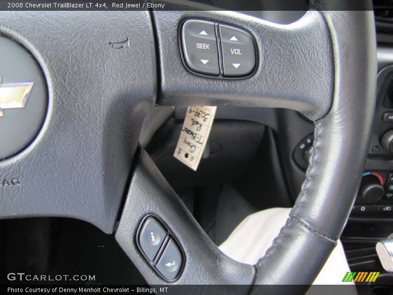 Red Jewel / Ebony 2008 Chevrolet TrailBlazer LT 4x4