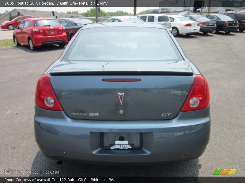 Stealth Gray Metallic / Ebony 2005 Pontiac G6 GT Sedan