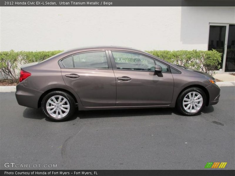  2012 Civic EX-L Sedan Urban Titanium Metallic