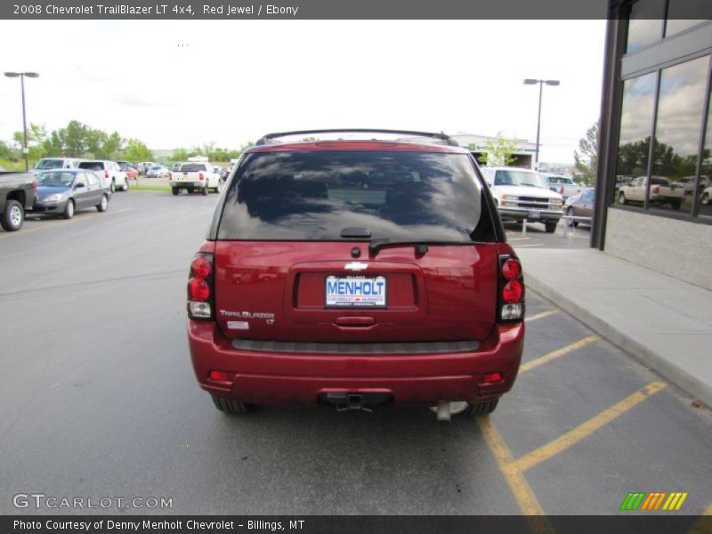 Red Jewel / Ebony 2008 Chevrolet TrailBlazer LT 4x4