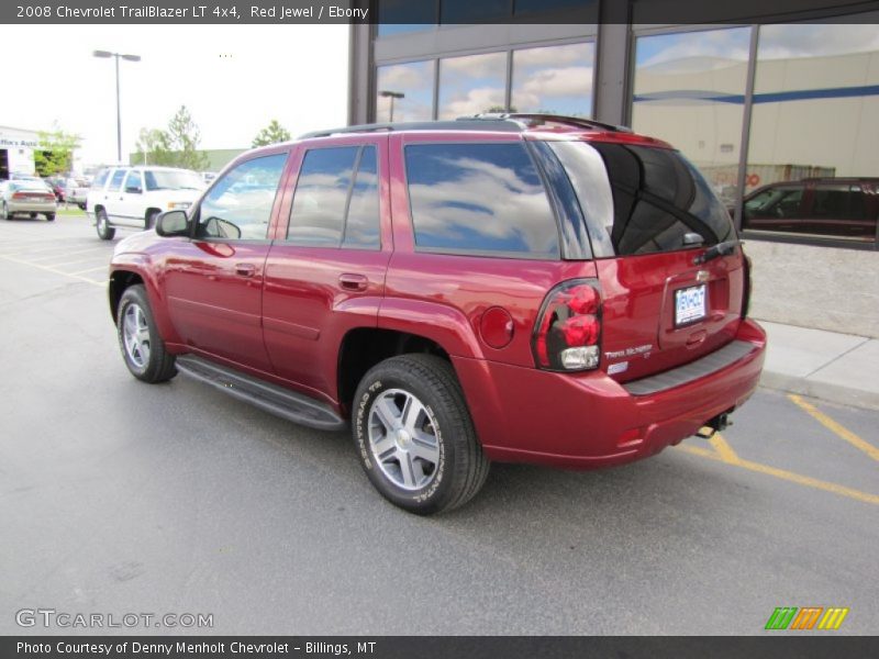 Red Jewel / Ebony 2008 Chevrolet TrailBlazer LT 4x4