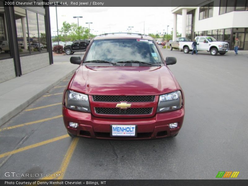 Red Jewel / Ebony 2008 Chevrolet TrailBlazer LT 4x4